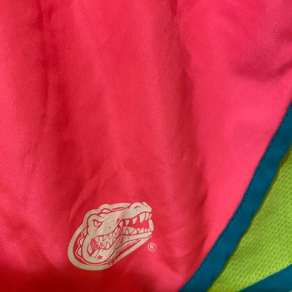 Medium hot pink Florida gator athletic shorts - Picture 2 of 4